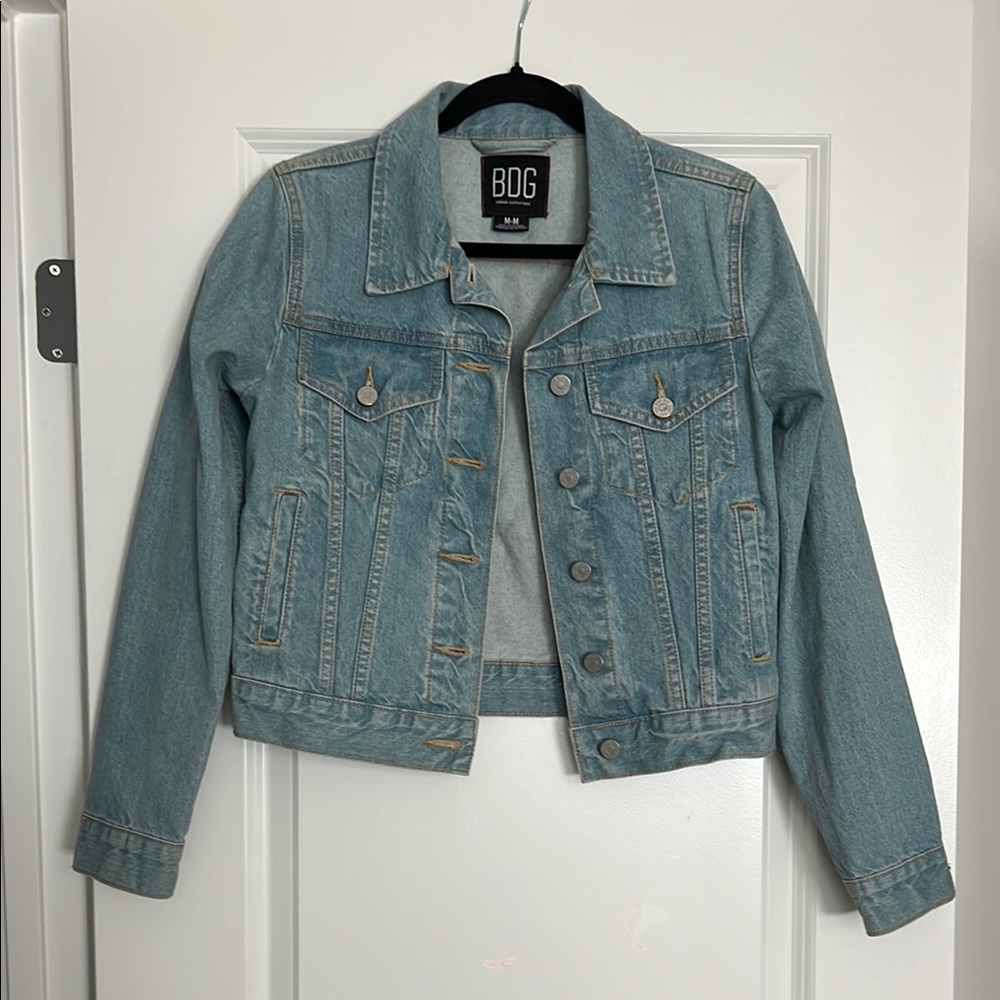 BDG Women's Light Blue Jean Denim Jacket size medium